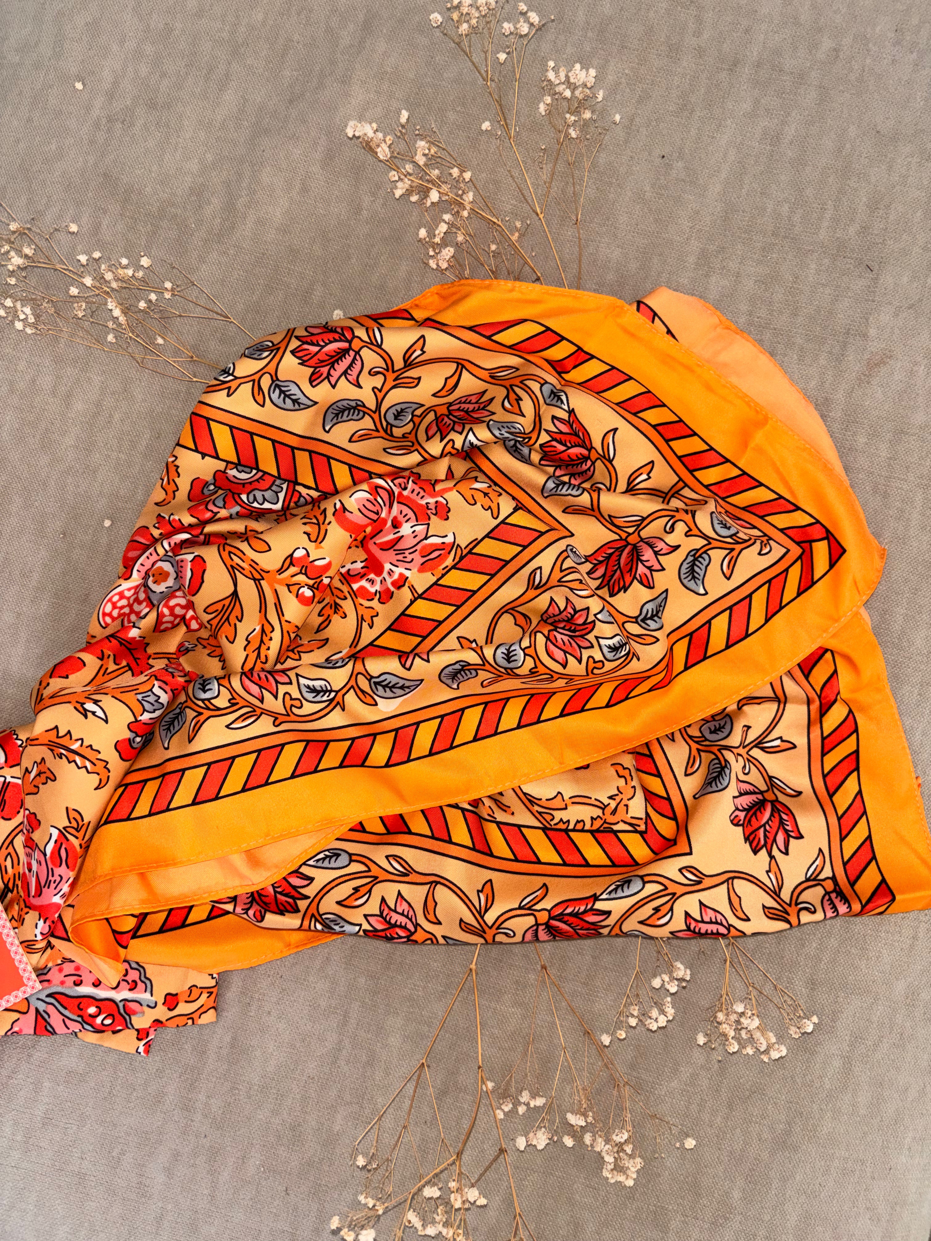 Foulard Satiné - Sensation soie